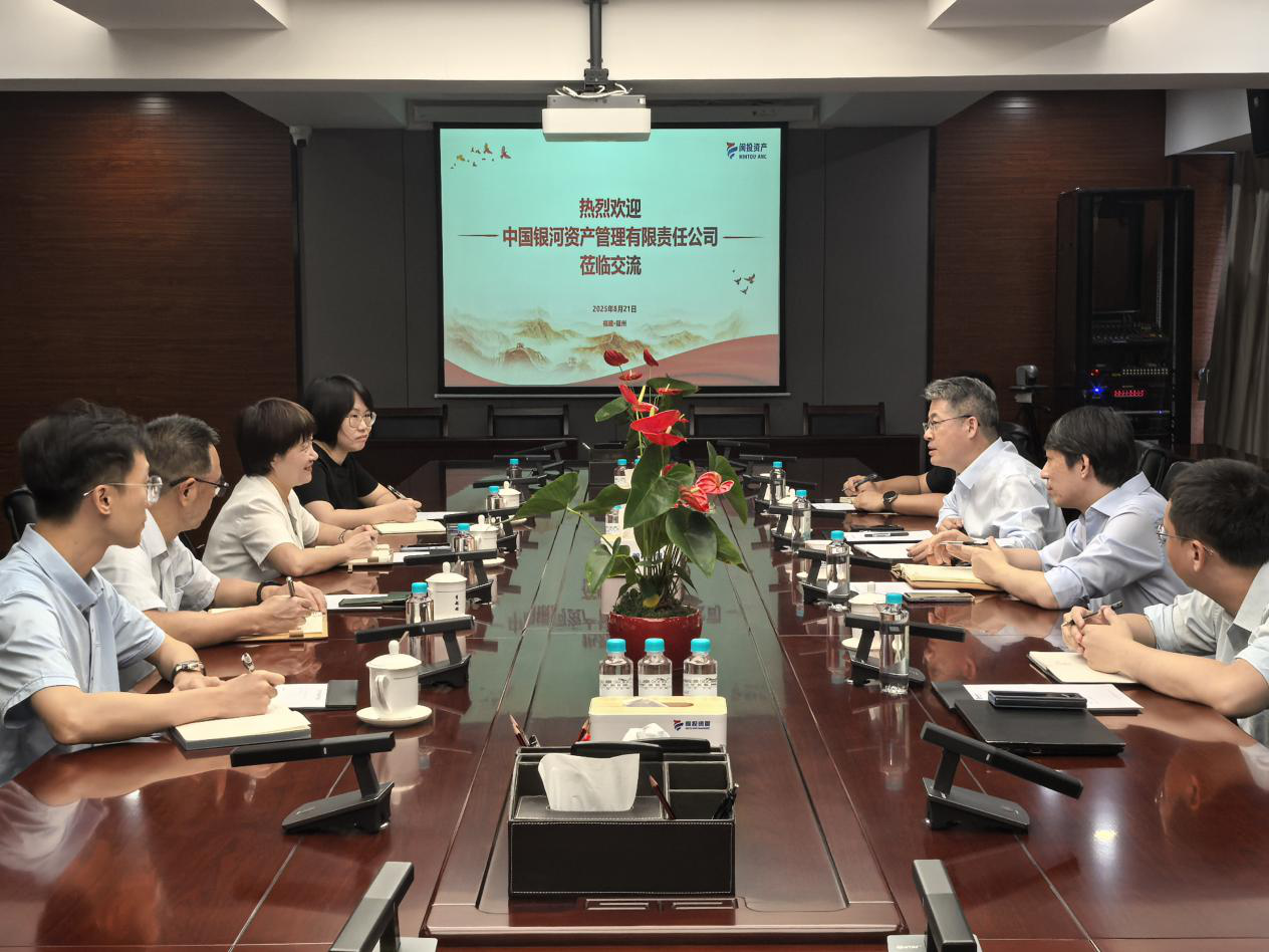 闽投资产与银河资产开展业务交流
